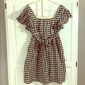 NWOT Buffalo Check Dress